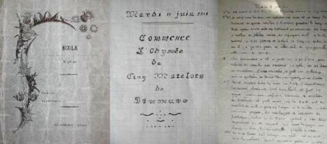 photo couverture, premières pages